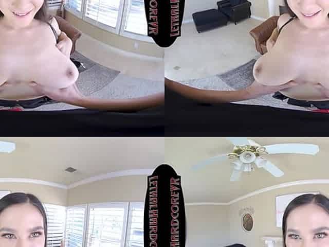 Jasmine Loves Her 36DDD Tits Fucked - Huge Tits Virtual Girlfriend Fucked Hardcore POV