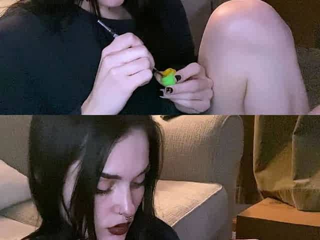 Beautiful brunette in sexy solo fingering masturbation 2 wmv