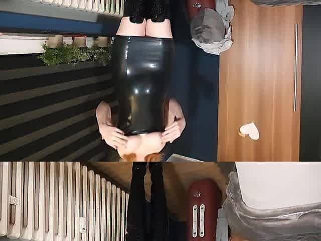 Stiefdaddys Latex Fetisch Fick