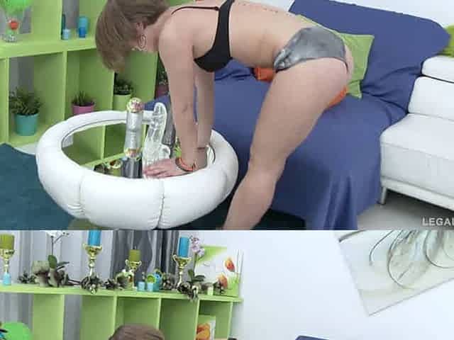 Sasha Zima dap gangbang