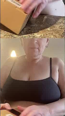 TOY TEST - Funzze Vibrating Nipp Suckers older mother I'd like to fuck big beautiful woman