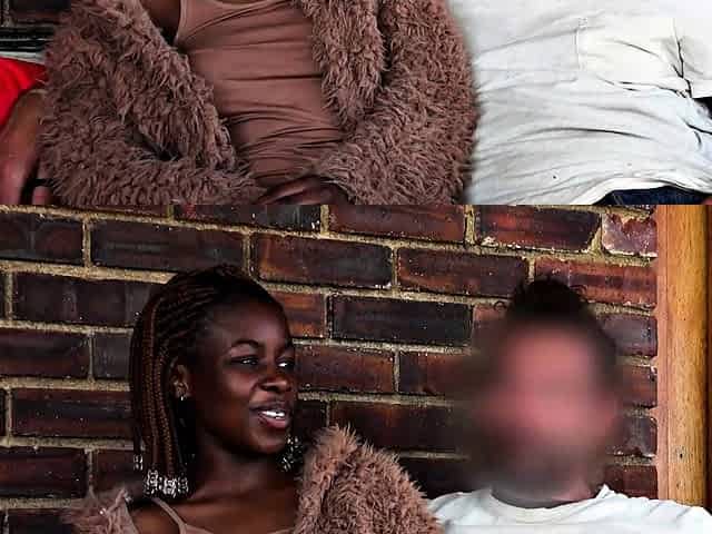 Big butt African swallowed big cock