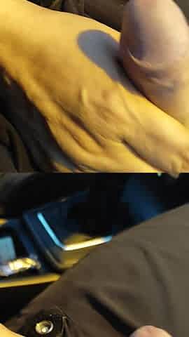 Handjob Risky Car Play - Real Couple