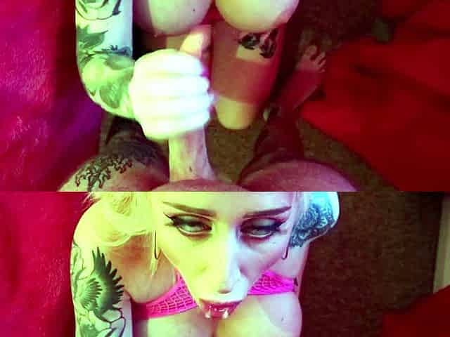 Hot amateur teen blowjob and facial HD video