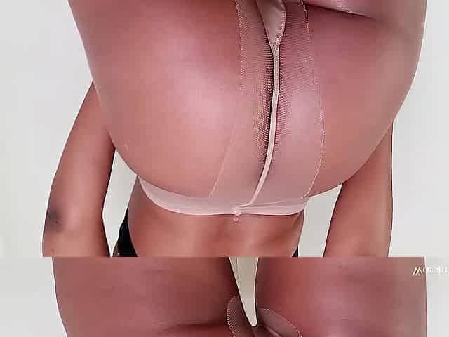 Hose Butt Worship In Undressed Stockings