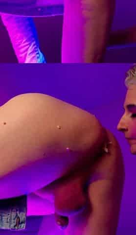 From ass to mouth - banana facial