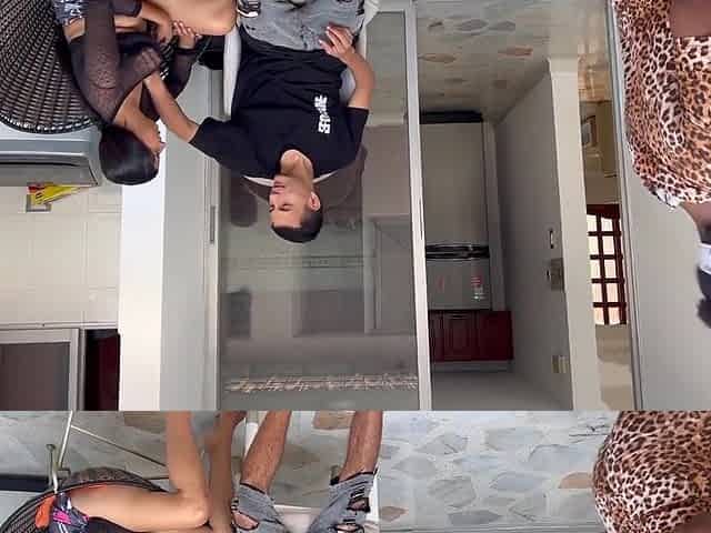 While My Best Friend Does Chores, Her Husband Gives Me A Great Fuck With His Enormous Cock