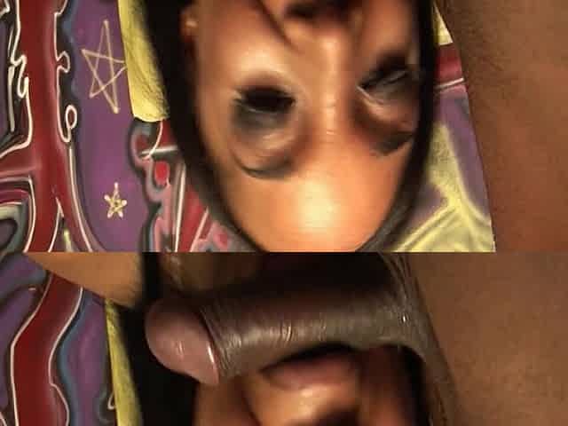 Horny Black 20yo Stuffed by Bunch of Bbcs in Gangbang Frenzy