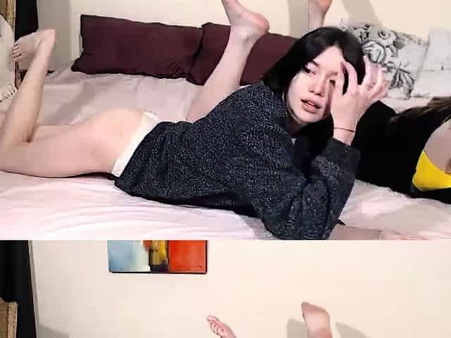 Shy brunette homemade amateur webcam teen