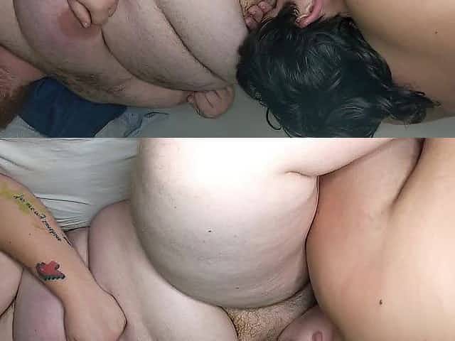 Transman gets oral-sex from gf