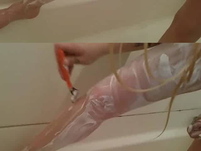 Vagina shave