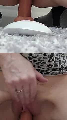 Vibrating Thrusting Dildo Playtime