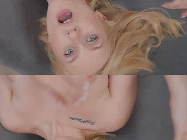 Hot blonde teen Una Fairy takes it in the ass for the first time
