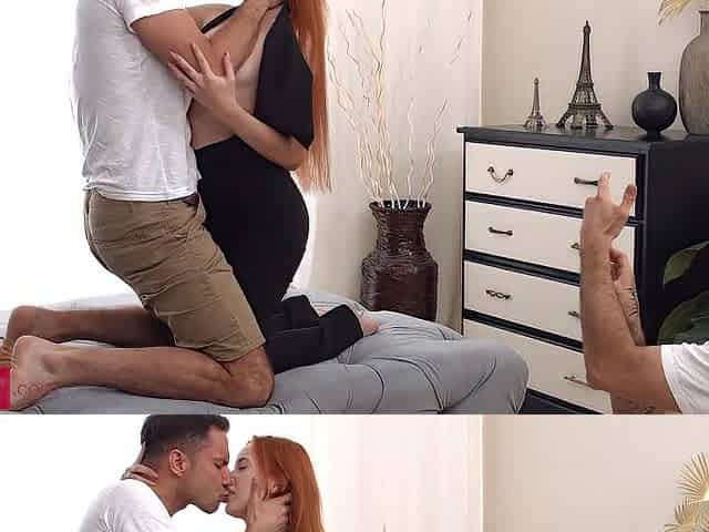 2 allies share redhead angel wth DP