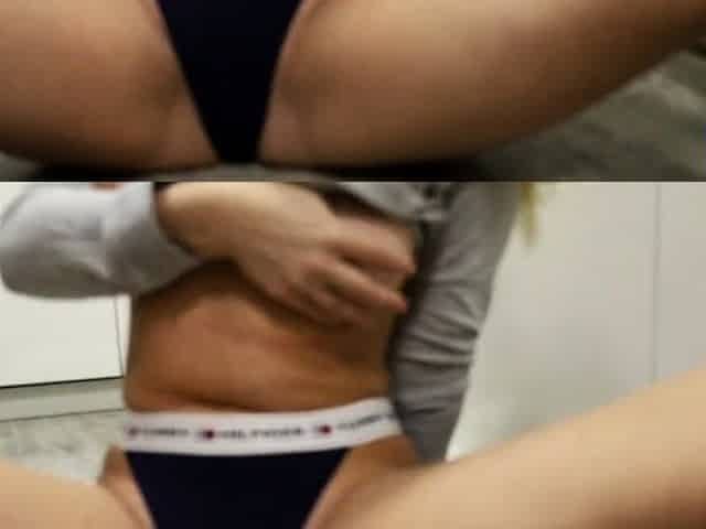 Solo Russian Teen Masturbating at Home