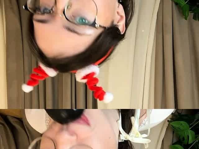 Busty brunette bitch with big boobs