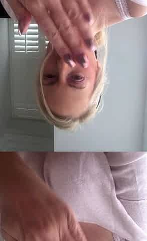 Big boobs milf masturbates with her dildo