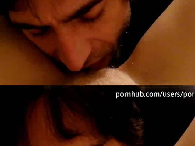 Licking young pussy