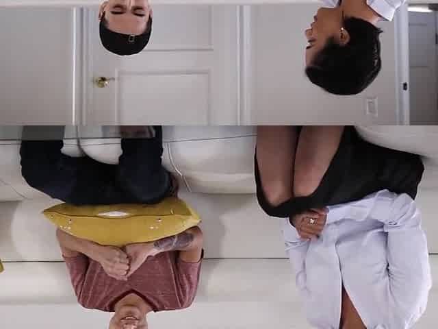 Perv Busty Asian Milf Lets Her Teen 18+ Stepson Fuck Her To Help Him Get Rid Of A Wanking Habit