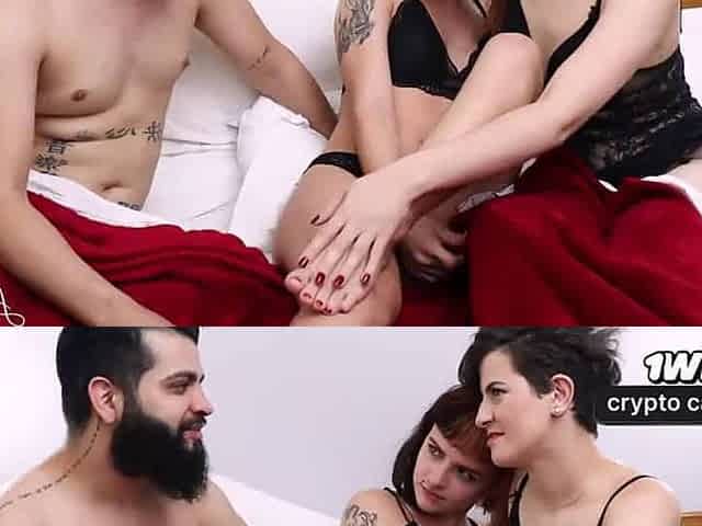 THREESOME WITH TWO TRYING ANAL - LADY SNOW/ CANDY CRUSH BRASIL/ LORD KENOBI