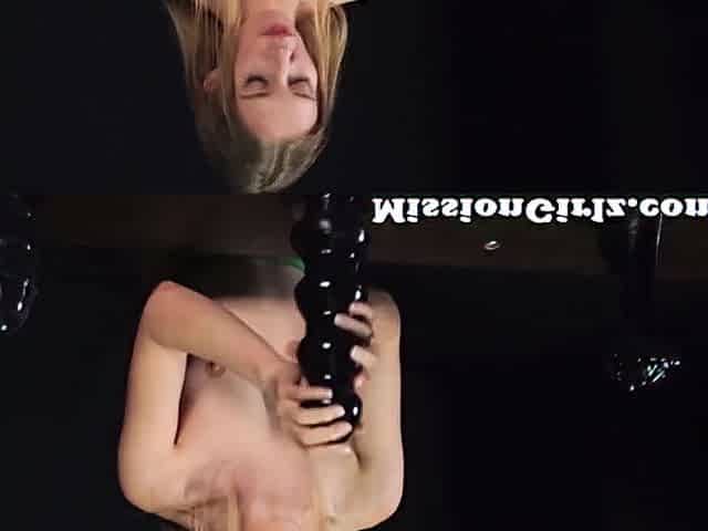 Shy Mormon beauty destroys her vagina with toys in advance of screwing