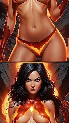 Nude Magma Dawn Molten Aura