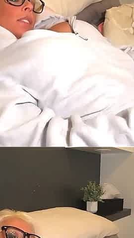 Futa Horny in Bed with Facial Cumshot!