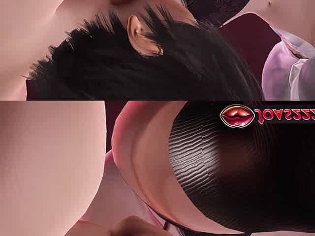 Hot College Girl Britney in Stockings 3D Hentai - Wet Pussy Licking Close-up Views, Standing Pink Vibrator Masturbation & Squirt