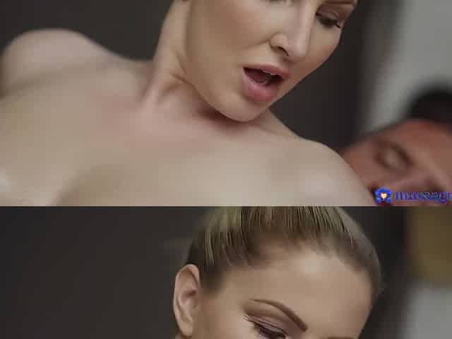 Amazing Big Tits Blonde Moans As He Dumps His Cum Inside Her