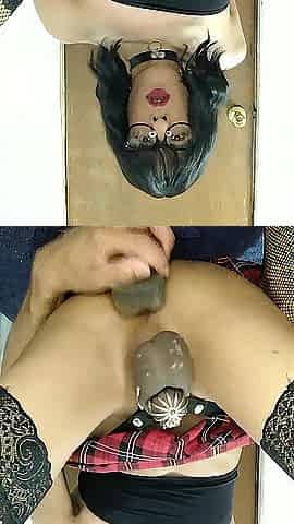 Vibrator Booty to throat Sissy slut