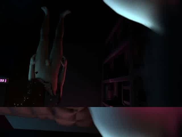 Nexus 3 Cyberpunk sex with busty brunette Extreme deepthroat
