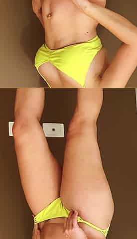 Wifey Wears a Skimpy Yellow Bikini