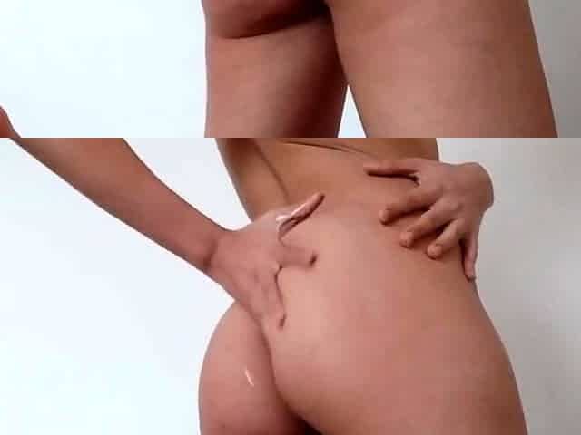Sexy 18-Year-Old Latina Babe Shows Off Her Moves