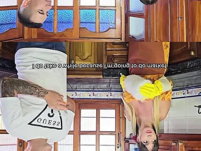 I discover my eposo fucking with the maid and I get very