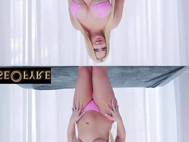 HOUSEOFYRE- Breasty starlet works a Massive BBC with her wet body