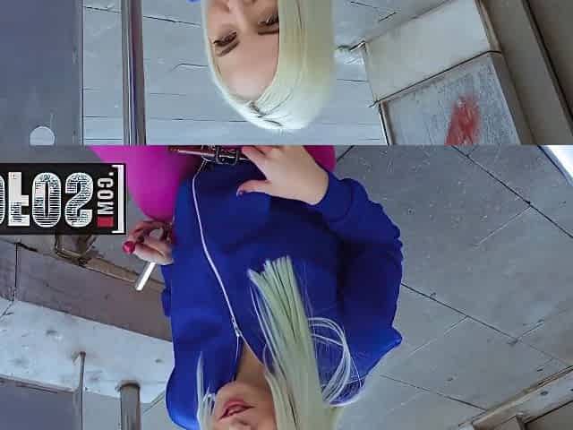 Blonde Teen 18+ Gets Paid For Sex - Liz Rainbow