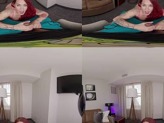 Hot plumper VR porn