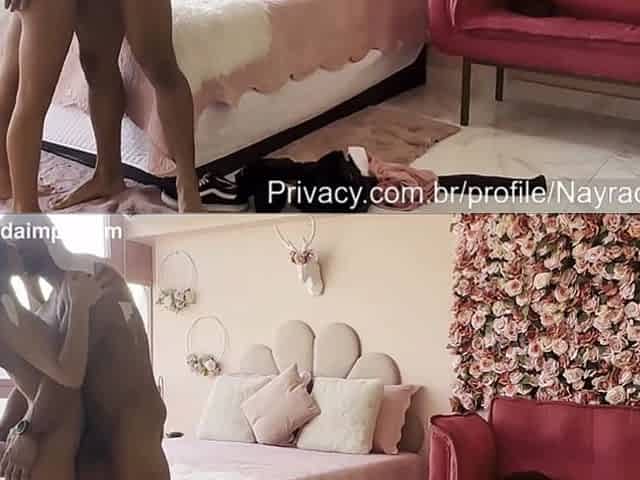 Nayra captivates with daring passion in thrilling ebony cuckold encounter