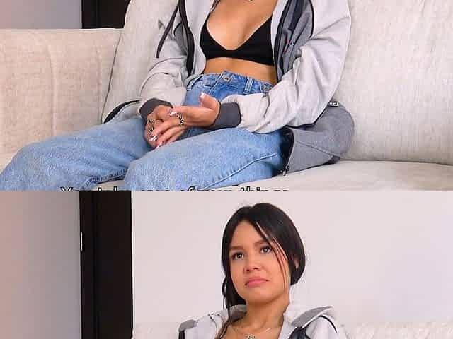 This 18YO LATINA STUDENT skipped class