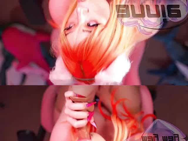 cute oral-job compilation - anniemaymay
