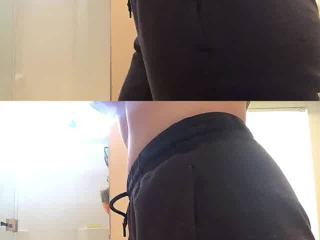 Not fast taking my sweats off my thick butt