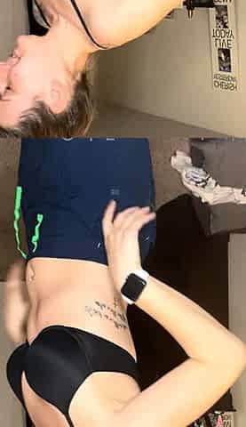 Young amateur teen in solo masturbation getting kinky