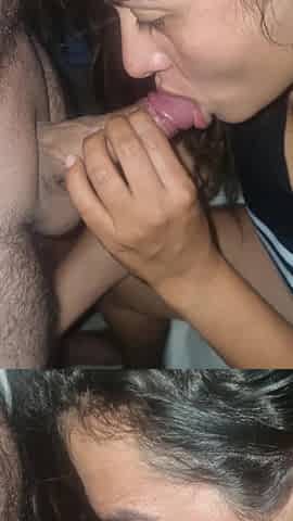 A Blowjob From a Girl Who Wants to Be an Influencer in Colombia