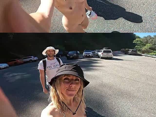 Public Sex At Exposed Beach - Cumwalk & Facial