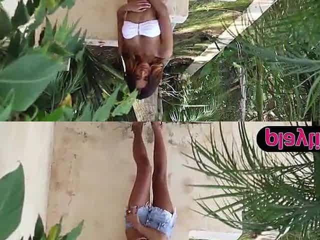 Slender tiny tanned Oriental mother I'd like to fuck disrobes to flaunt merry round boobs