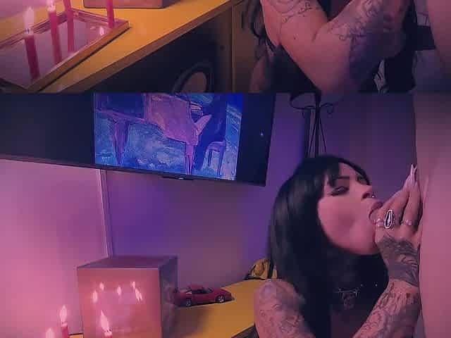 Homemade Emo Beauty Squirts On Her Own Face