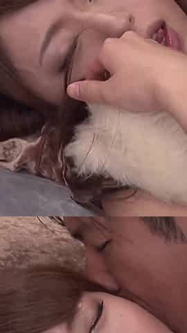 This Guy Got This Bitchs Hands Cuffed so He Could Drill Her with Sex Toys