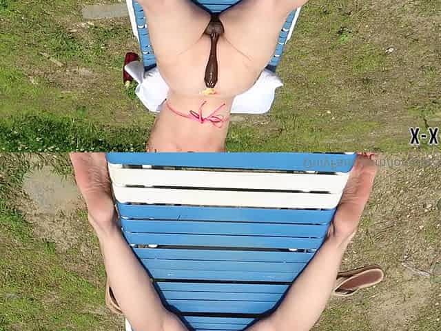 Longtoesally Stormy 06 13 2025 Onlyfans Bbc Dildo Ass Clenching In Bikini Outside Today