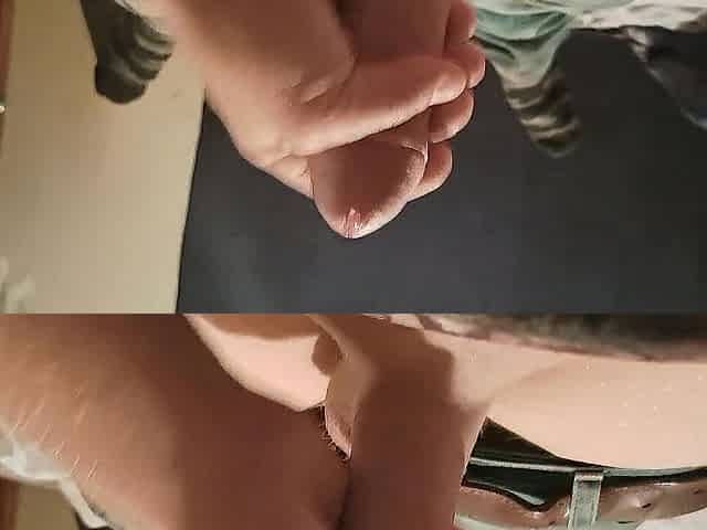 Couldn't expect to come home and stroke and cum!