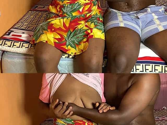 African Teen Maid Looks Nervous to Be Fucked by Boss